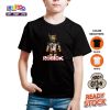Roblox Knight Armor Kids T-Shirt Boy Baju Budak Kids Clothing - 100% Cotton