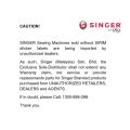 Singer 14N655 Four-Thread Portable Overlock