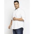 aLL White Printed Casual Shirts
