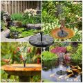 Mini Solar Floating Water Fountain for Garden Pool Pond Decoration