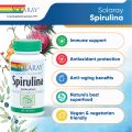 IMMUNE SUPPORT - Solaray Spirulina - 100 Capsules