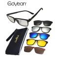 GoveanInterchangeable Polarized5 in 1 Sunglasses Yellow