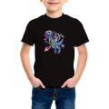 Dinosaur Astroman Kids T-shirt Casual Clothing Kizmoo Shirts Boy Girl Ready Stock