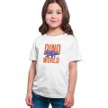 Dinosaur World Kids T-shirt Casual Clothing Kizmoo Shirts Boy Girl Ready Stock