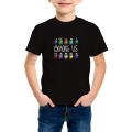Among Us Kids Boys T-shirt Clothes Short Sleeve Tops Tees for 3-14 Years Comfortable T-shirt Graphic Top Children Birthday Gifts.