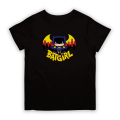 Fashion Bat-girl in Action Kids T-Shirt