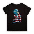 Captain America Style Kids T-Shirt