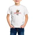 Kizmoo Fashion Roblox_Robot Kids T-Shirt Boy Girl Clothing Black Fashion Casual Cotton tee Round Neck