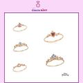 Disney Princess Ring Snow White/ Cinderella/ Rapunzel/ Little Mermaid/ Belle Adjustable ring korean ring 迪士尼公主项链/戒指