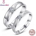 [READY STOCK] Sterling Silver 925 with Zirconia Couple Ring | ARC05