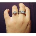 [READY STOCK] Sterling Silver 925 with Zirconia Couple Ring | ARC39
