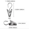 10 PCS Rejected Curtain Clips with Hook (Old stock)