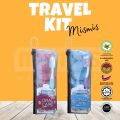 Mismis 2in1 Travel Kit - Mismis Extra Cool Mint Toothpaste & Mismis Multiple Action Toothbrush