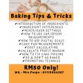 Baking Tips & Tricks