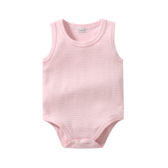Akarana Baby Stripe Sleeveless Bodysuit Baby Romper