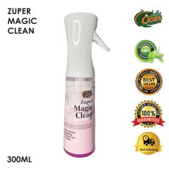 ZUPER MAGIC CLEAN - HOKKAIDO ROSE| CLEAN STAIN MOLD|FAST ACTION CLEANER| ALL-PURPOSE CLEANER|WATER-LESS CLEANER|