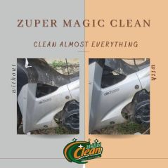 ZUPER MAGIC CLEAN - SWEET BERRY| CLEAN STAIN MOLD|FAST ACTION CLEANER| ALL-PURPOSE CLEANER|WATER-LESS CLEANER| FREE GIFT