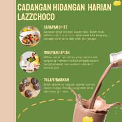 Susu Kambing Lazz Perisa Asli Kurma Choco Strawberi Cafe | Lazz Goat Milk Powder