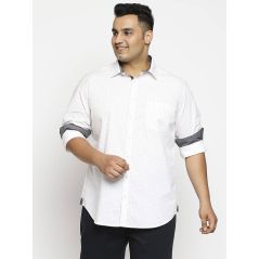 aLL Printed White Casual Shirts