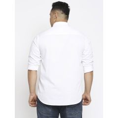 aLL Mens Plain White Casual Shirts