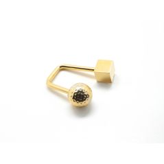 Gold plated Paper Weight with Key Holder