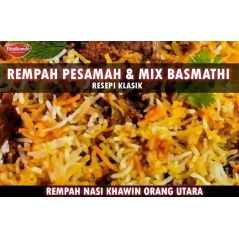 Rempah Pesamah Mix Basmathi 2 in 1 (Pusa Cream 1102)