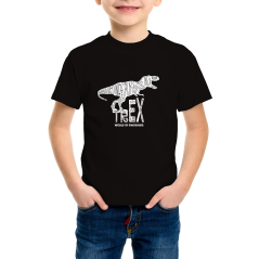Dinosaur T-Rex Kids T-Shirt Baju Budak Kizmoo - Ready Stock