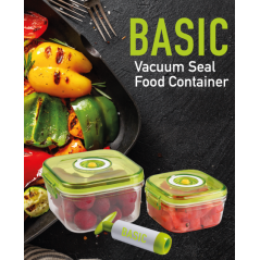 Vacuum Seal Food Container - Last longer , BPA Free * Please refer images on Use Direction