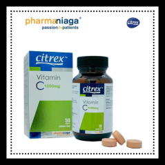 Citrex Vitamin C  1000mg (50 tablets) for Adult (Sugar Free) - Halal