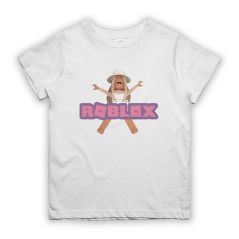 Roblox Girl t-shirt Jump Kids Baju Budak Girl Kids Clothing Girl tshirt Kizmoo Clothing- 100% Cotton