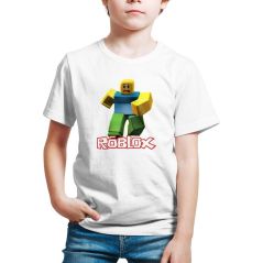 Roblox Kids tee Action/Girl Boy Clothing/Black/Grey/Fashion/Budak baju/Unisex/Gamer Tee/Roblox T-shirt for kids(Ready Stock)