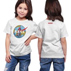 NASA Kids t-shirt Earth Design Kids clothing Fashion kizmoo - 100% Cotton