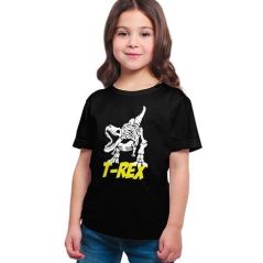 kids t-shirt Dinosaur T Rex Fossil boy shirts Kids girl t-shirt baju budak baju kanak kanak Kizmoo Ready Stock