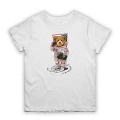 Bear Style Astrobear Kids t-shirt baju budak lelaki Kizmoo kids clothing - 100% Cotton