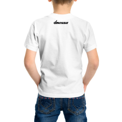 Dinosaur Wanted Kids T-shirt Casual Clothing Kizmoo Shirts Boy Girl Ready Stock