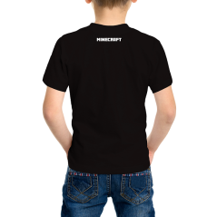 Kizmoo Superstyle_Mine-Craft_Ghast Graphic T-shirt Top Boy Girl Ready Stock