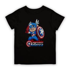 Captain America Salute Kids T-Shirt