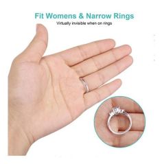 [READY STOCK] Invisible Ring Size Adjuster for Loose Rings Ring Adjuster Ring Fitter Ring Sizer Pengetat Cincin Ring Snuggies  Ring Clip Adjuster 环调节器