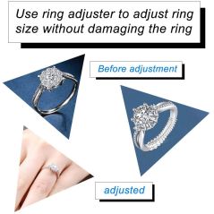 [READY STOCK] NIMY Ring Size Adjuster Ring Guard Resizing Spiral Fitter Pelaras Pengetat Cincin Silikon