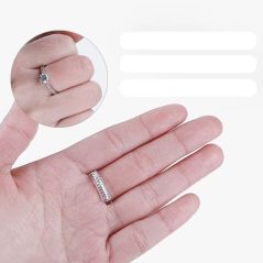 [READY STOCK] Ring adjuster for loose ring Ring Guard adjuster Resizing Fitter Pengetat Cincin Ring Adjuster Coils ring size adjuster snuggies ring adjuster 环调节器 Panjang 2cm Lebar 3.0mm/ 4.0mm/ 5.0mm