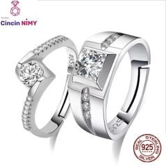 [READY STOCK] Sterling Silver 925 with Zirconia Couple Ring | ARC11