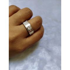 [READY STOCK] Cincin Lelaki Adjustable Men Ring Silver 925 | MAR06