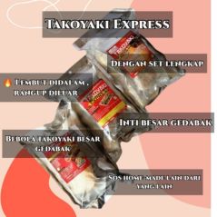[Ready Stock] Takoyaki Express - Halal Frozen Takoyaki