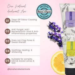 Dry Serum Natural Deodorant Lavender