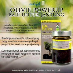 OLIVE HOUSE - Olivie Power Up 100 g (Minyak Zaitun Extra Virgin) + Free Gift l Keradangan minyak zaitun premium asli organik