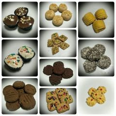 Eggless Cookies(10 Types)