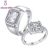 [READY STOCK] Sterling Silver 925 with Zirconia Couple Ring | ARC35