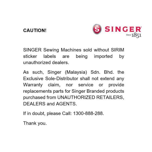 Singer 14N555 Three-Thread Portable Overlock