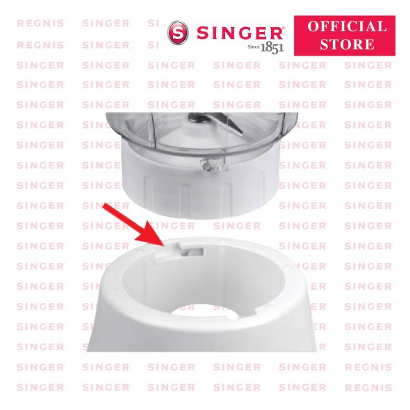 Singer BL1008 2-in-1 Blender 1.5L
