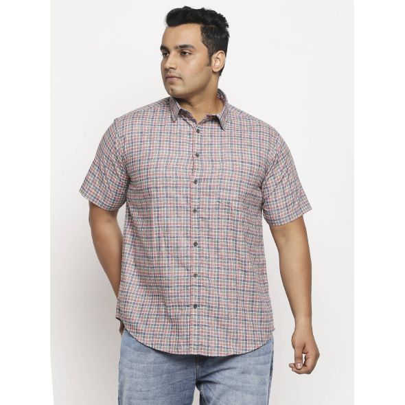 aLL Red Checkered Casual Shirts